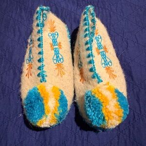 Colorful Embroidered Slippers add on only